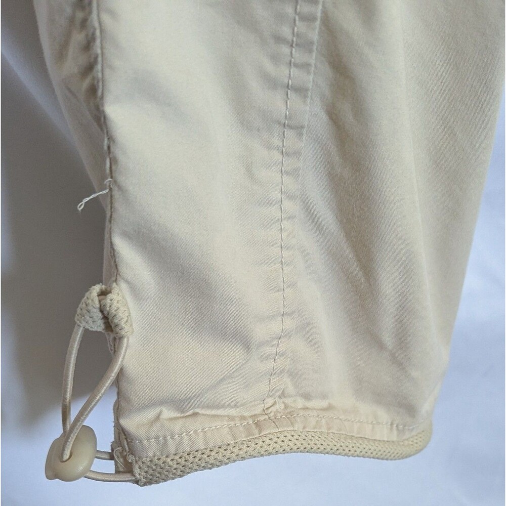 Caribbean Joe Sz 8 Women's Cargo Capri Pants Khaki - Picture 6 of 8